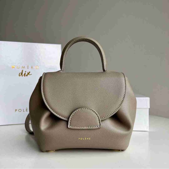 Meet the Posher Handbags - Polene Women's Mini Crossbody/Shoulder Bag, Size: 22/16/9
